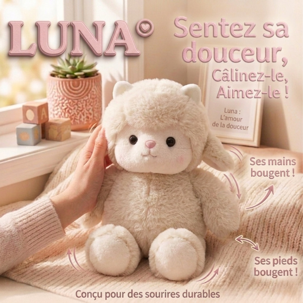 La peluche ultra douce qui court Peluchii